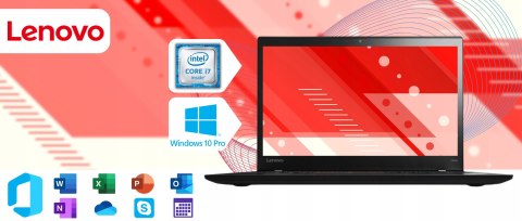 Lenovo ThinkPad T460S Intel Core I7 8GB 256 SSD Windows 10 Pro 14"