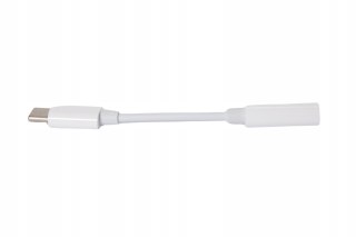 Kabel do słuchawek przejściówka USB-C minijack 3,5mm do smartfona laptopa