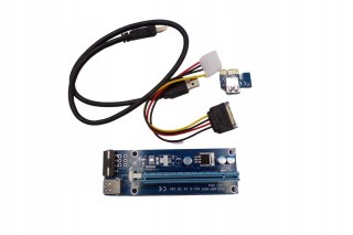 ZESTAW RISER PCE164P-N03 VER.006 USB 3.0 PCI-E 1X TOP 16X
