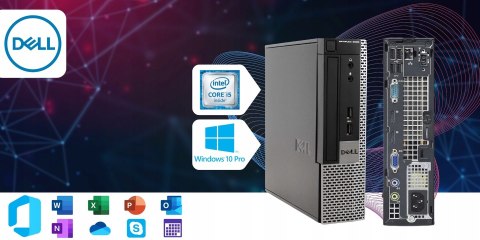 Dell Optiplex 9020 Usdt Intel Core i5 16GB DDR3 512GB SSD DVD Windows 10 Pro