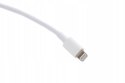 Kabel do ładowania iPhone iPad USB-C Lightning 1m transfer danych biały