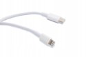 Kabel do ładowania iPhone iPad USB-C Lightning 1m transfer danych biały