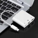 Kabel adapter przejściówka USB-C - RJ-45 LAN USB USB-C do smartfona laptopa