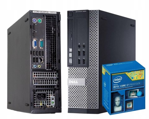 Dell Optiplex 9020 Sff Intel Core i7 16GB DDR3 1000GB SSD Windows 10 Pro