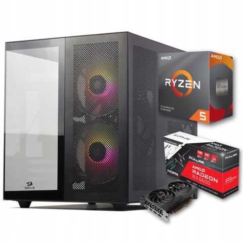 BSG Striker V8 AMD Ryzen 5 Radeon RX 6600 16GB DDR4 512GB SSD Windows 11 Pro