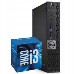 Dell Optiplex 3040 Tiny Intel Core i3 16GB DDR3 256GB SSD Windows 10 Pro