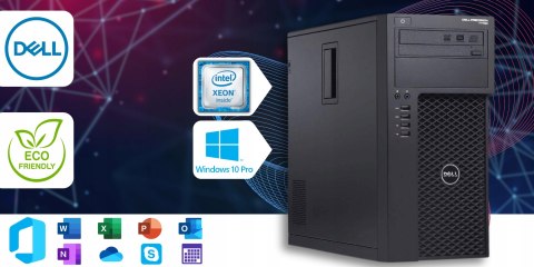 Dell Precision T1700 Intel Xeon E3 16GB DDR4 512GB SSD Windows 10 Pro