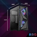 BSG Progamer Intel Core i7 NVIDIA GeForce RTX 3050 16GB DDR3 740GB HDD + SSD Windows 10 Pro