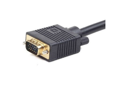 Adapter VGA Gembird rozdzielacz 2x VGA 20cm czarny praktyczny