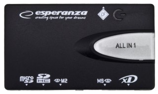 Czytnik kart pamięci ALL IN ONE EA129 USB 2.0 przenośny uniwersalny