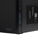 Obudowa Fractal Design FD-CA-NODE-304-BL czarna mini ITX cube case z wentylatorem 14 cm