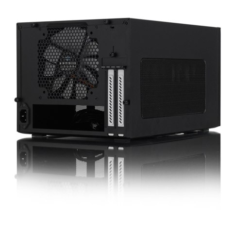 Obudowa Fractal Design FD-CA-NODE-304-BL czarna mini ITX cube case z wentylatorem 14 cm