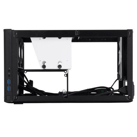 Obudowa Fractal Design FD-CA-NODE-304-BL czarna mini ITX cube case z wentylatorem 14 cm