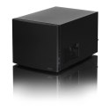 Obudowa Fractal Design FD-CA-NODE-304-BL czarna mini ITX cube case z wentylatorem 14 cm