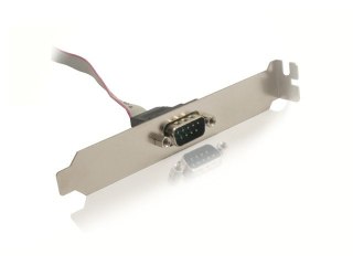 Gniazdo COM 9PIN DB9M Gembird port szeregowy męski 25cm