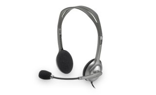 Słuchawki Logitech H110 z mikrofonem redukującym szumy stereo