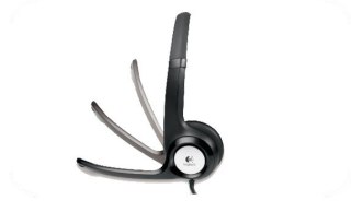 Słuchawki Logitech H390 USB z mikrofonem regulowanym i wygodną poduszką