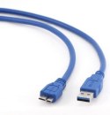Kabel USB 3.0 Gembird AM-MICRO 50CM szybki komputerowy niebieski
