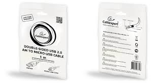 Kabel USB Micro AM-MBM5P Gembird 1m szybki czarny