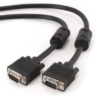 Kabel VGA Gembird 20m HD15M podwójnie ekranowany z ferrytowym rdzeniem