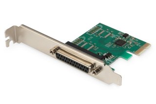 Karta rozszerzeń Digitus LPT PCIe Low Profile 1xDB25 z chipsetem ASIX99100