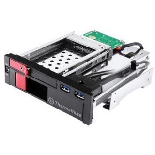 Kieszeń na HDD Thermaltake Rack Panel 2xUSB 3.0 3.5 2.5 czarna