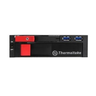 Kieszeń na HDD Thermaltake Rack Panel 2xUSB 3.0 3.5 2.5 czarna