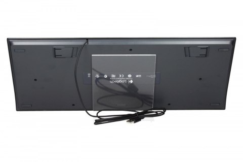 Klawiatura Logitech K280e Comfort USB przewodowa cicha elegancka