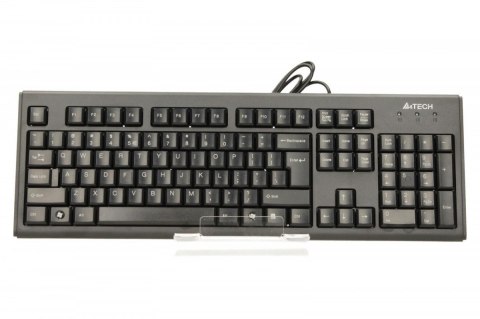 Klawiatura A4 Tech KR-83 USB multimedialna przewodowa czarna