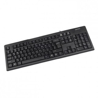 Klawiatura A4 Tech KR-83 USB multimedialna przewodowa czarna