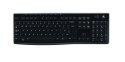 Klawiatura Logitech K270 bezprzewodowa multimedialna z długą żywotnością baterii