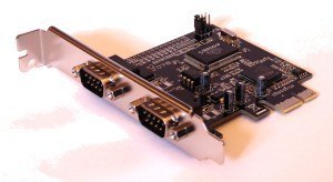 Kontroler Unitek Y-7504 PCI-E 2x RS232 z chipsetem Moschip MCS9835CV