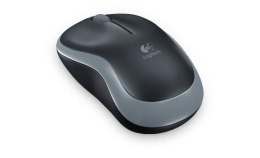 Mysz bezprzewodowa Logitech M185 szara ergonomiczna do biura