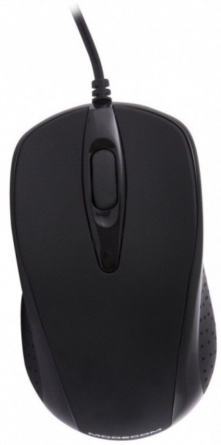 Mysz optyczna MODECOM MC-M4 czarna przewodowa ergonomiczna biurowa