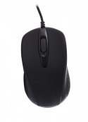 Mysz optyczna MODECOM MC-M4 czarna przewodowa ergonomiczna biurowa