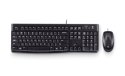Logitech MK120 klawiatura i mysz przewodowy zestaw USB wytrzymały elegancki