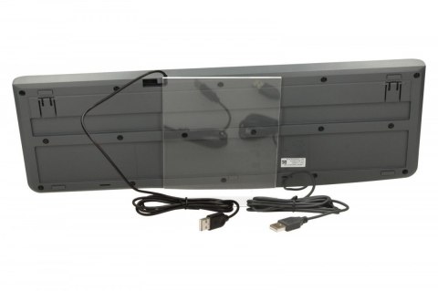 Logitech MK120 klawiatura i mysz przewodowy zestaw USB wytrzymały elegancki