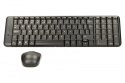 Logitech MK220 Bezprzewodowy zestaw klawiatura i mysz kompaktowy ergonomiczny