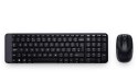 Logitech MK220 Bezprzewodowy zestaw klawiatura i mysz kompaktowy ergonomiczny