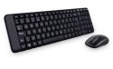 Logitech MK220 Bezprzewodowy zestaw klawiatura i mysz kompaktowy ergonomiczny