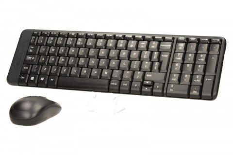 Logitech MK220 Bezprzewodowy zestaw klawiatura i mysz kompaktowy ergonomiczny