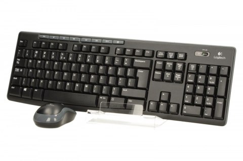 Zestaw bezprzewodowy Logitech MK270 klawiatura z myszką w kolorze czarnym