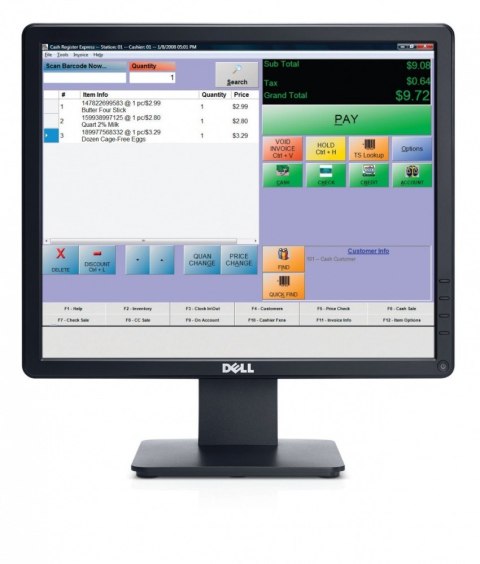 Monitor Dell E1715S 17 cali LCD TN matowy 1280x1024 LED