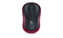 Mysz bezprzewodowa Logitech M185 910-002240 czerwona biurowa
