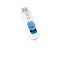Pendrive Adata DashDrive Classic C008 16GB USB2.0 szybki biało-niebieski