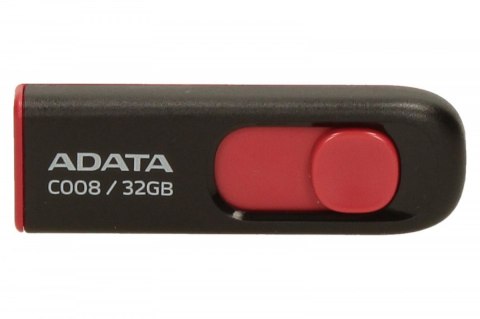 Pendrive Adata DashDrive Classic C008 32GB USB2.0 czarno-czerwony