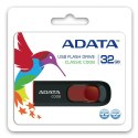 Pendrive Adata DashDrive Classic C008 32GB USB2.0 czarno-czerwony