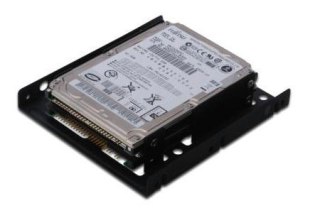 Ramka montażowa Digitus 2x 2.5 do 3.5 metalowa czarna