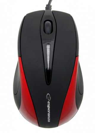 Mysz Optyczna Esperanza SIRIUS EM102R USB ergonomiczna biurowa