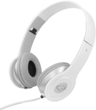 Słuchawki stereo Esperanza EH145W białe z regulacją głośności